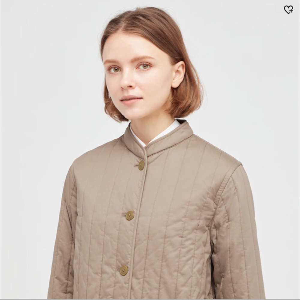 Uniqlo Quilted Coat (Ines de la Fressange)